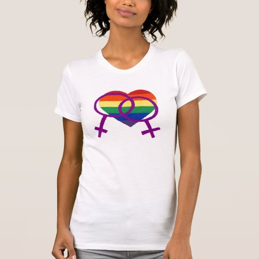 T-shirt Fierté lesbienne (Devant)