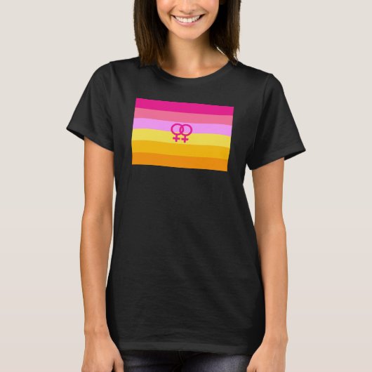 T-shirt Fierté lesbienne de l'aube WLW (Devant)