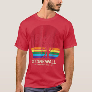 T-shirt Fierté lesbienne gay LGBT 50e anniversaire Pride M