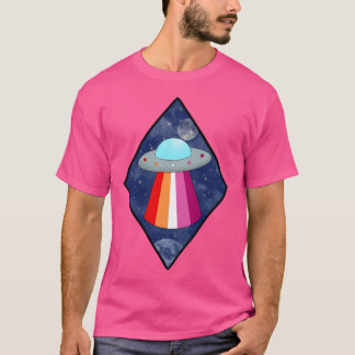 T-shirt Fierté lesbienne Ufo