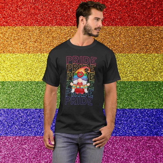 T-shirt Fierté LGBT coloré