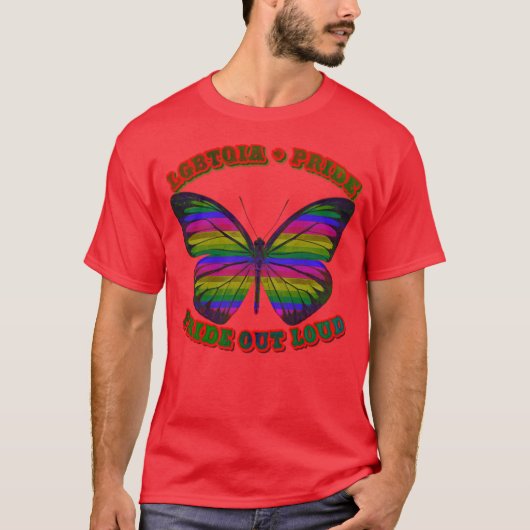 T-shirt fierté lgbtq (Devant)