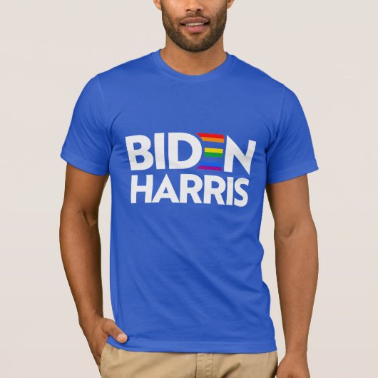 T-shirt Fierté LGBTQ pour Biden Harris (Devant)