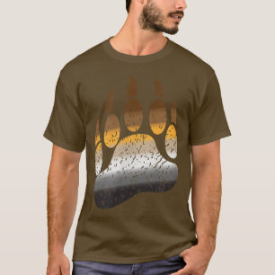 T-shirt Fierté mâchée de l'ours gay