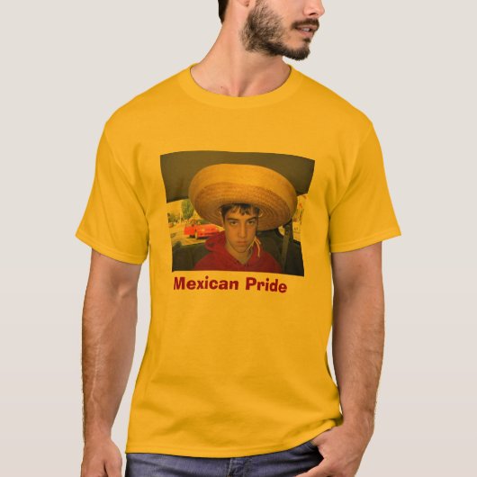 T-shirt Fierté mexicaine (Devant)