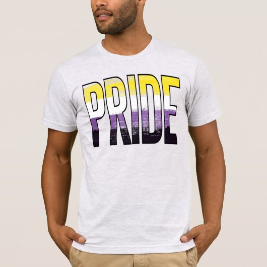 T-shirt Fierté non binaire (Devant)
