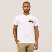 T-shirt Fierté non binaire (Devant entier)