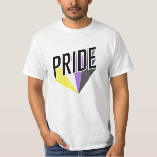 T-shirt Fierté non binaire éclatée