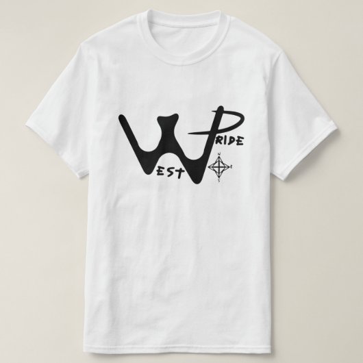 T-shirt Fierté occidentale (Design devant)