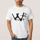 T-shirt Fierté occidentale (Devant)