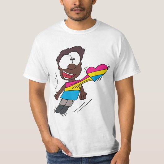 T-shirt Fierté pan (Devant)