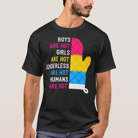 T-shirt Fierté pansexuelle Définition, Pansexualité drôle (Devant)