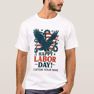 T-shirt Fierté patriotique de la fête du Travail