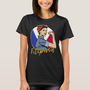 T-shirt Fierté Philippine Pinay Femme Girfriend Philippin