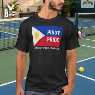 T-shirt Fierté PINOY Drapeau personnalisé des Philippines 
