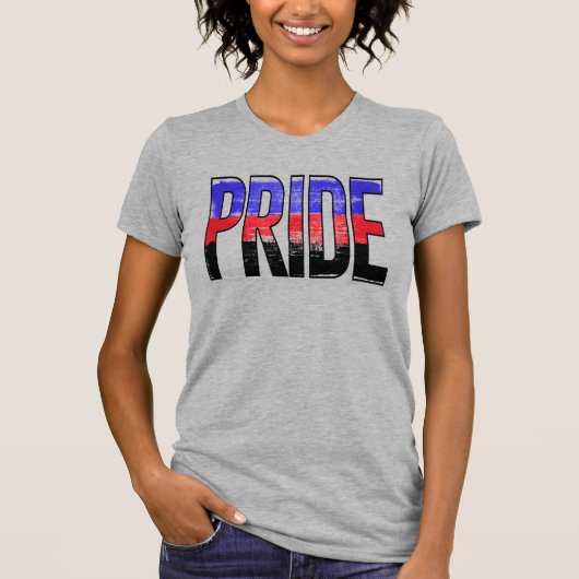 T-shirt Fierté polyamoire (Devant)