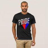 T-shirt Fierté polyamoureuse (Devant entier)