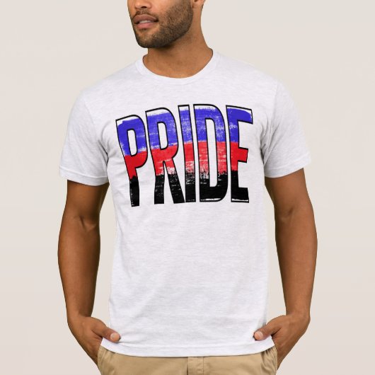 T-shirt Fierté polyamoureuse (Devant)