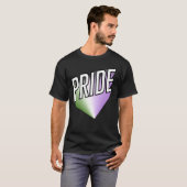 T-shirt Fierté queer / genderqueer (Devant entier)