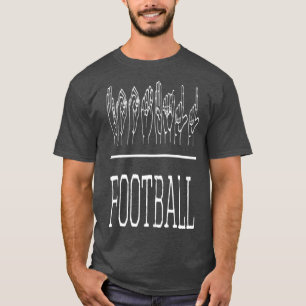 T-shirt Fierté sourde ASL Langue des Signes Football