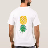 T-shirt Fierté Swinger (Blanc) (Dos)