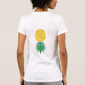 T-shirt Fierté Swinger (Blanc) (Dos)