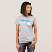 T-shirt Fierté trans de Floride (Devant entier)