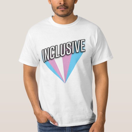 T-shirt Fierté Trans - Inclusif (Devant)