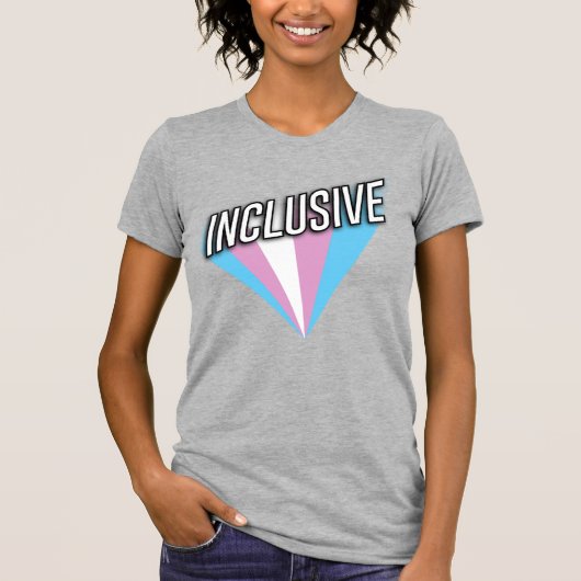 T-shirt Fierté Trans - Inclusif (Devant)