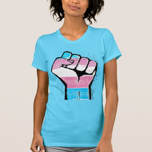 T-shirt Fierté Trans Résistance (Devant)