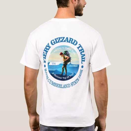 T-shirt Fiery Gizzard (C) (Dos)
