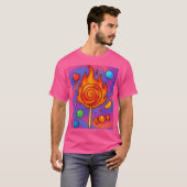 T-shirt Fiery Lollipop (Devant entier)