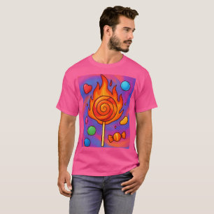 T-shirt Fiery Lollipop