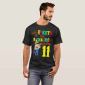 T-shirt Fiesta ce Muchachito fait 11 ans au Mexique (Devant entier)
