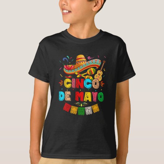 T-shirt Fiesta Cinco de Mayo (Devant)