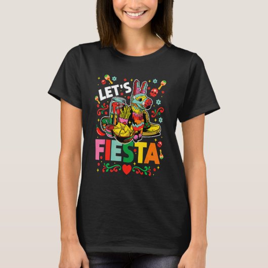 T-shirt Fiesta Cinco De Mayo Camisa Mexicana Hombre (Devant)