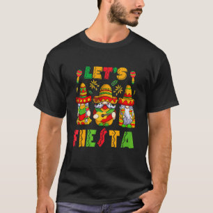 T-shirt Fiesta Cinco De Mayo Gnomes Latin Mexique Pa
