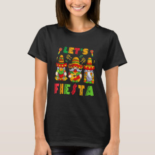 T-shirt Fiesta Cinco De Mayo Gnomes Latin Mexique Pa