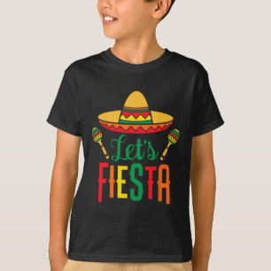 T-shirt Fiesta Cinco De Mayo Guitare Mexicaine Sombrero
