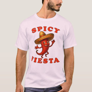 T-shirt Fiesta épicée