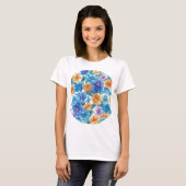 T-shirt Fiesta florale (Devant entier)