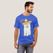 T-shirt Fiesta Samoyed (Devant entier)