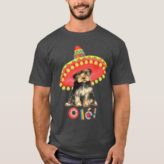 T-shirt Fiesta Yorkie (Devant)