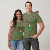 T-shirt Fièvre de Cerf Buck de 12 points Cerf à Queue Blan (Unisexe)