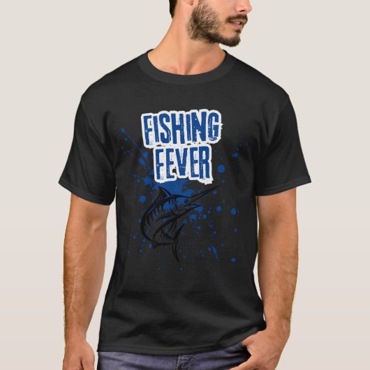 T-shirt fièvre de la pêche (Devant)