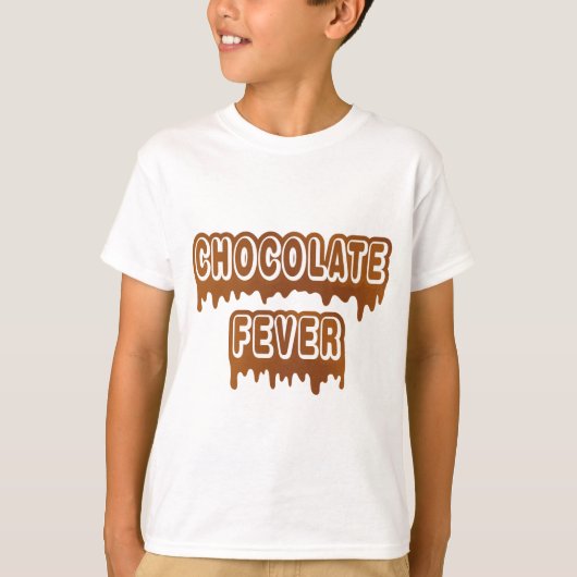 T-shirt Fièvre du chocolat (Devant)