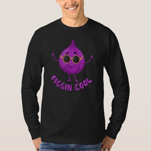 T-shirt Figgin Cool Ginger Pun plaisanteries Figgin Cool F (Devant)