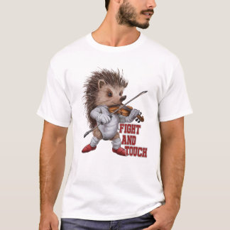 T-shirt fight and touch