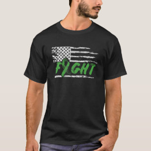 T-shirt Fight Cerebral Palsy Awareness Month American Flag