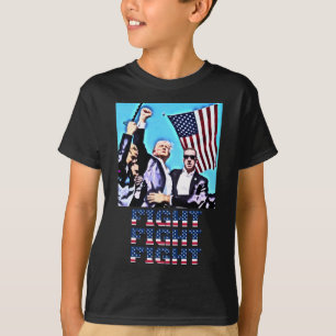 T-shirt Fight Fight Rally Fist Pump